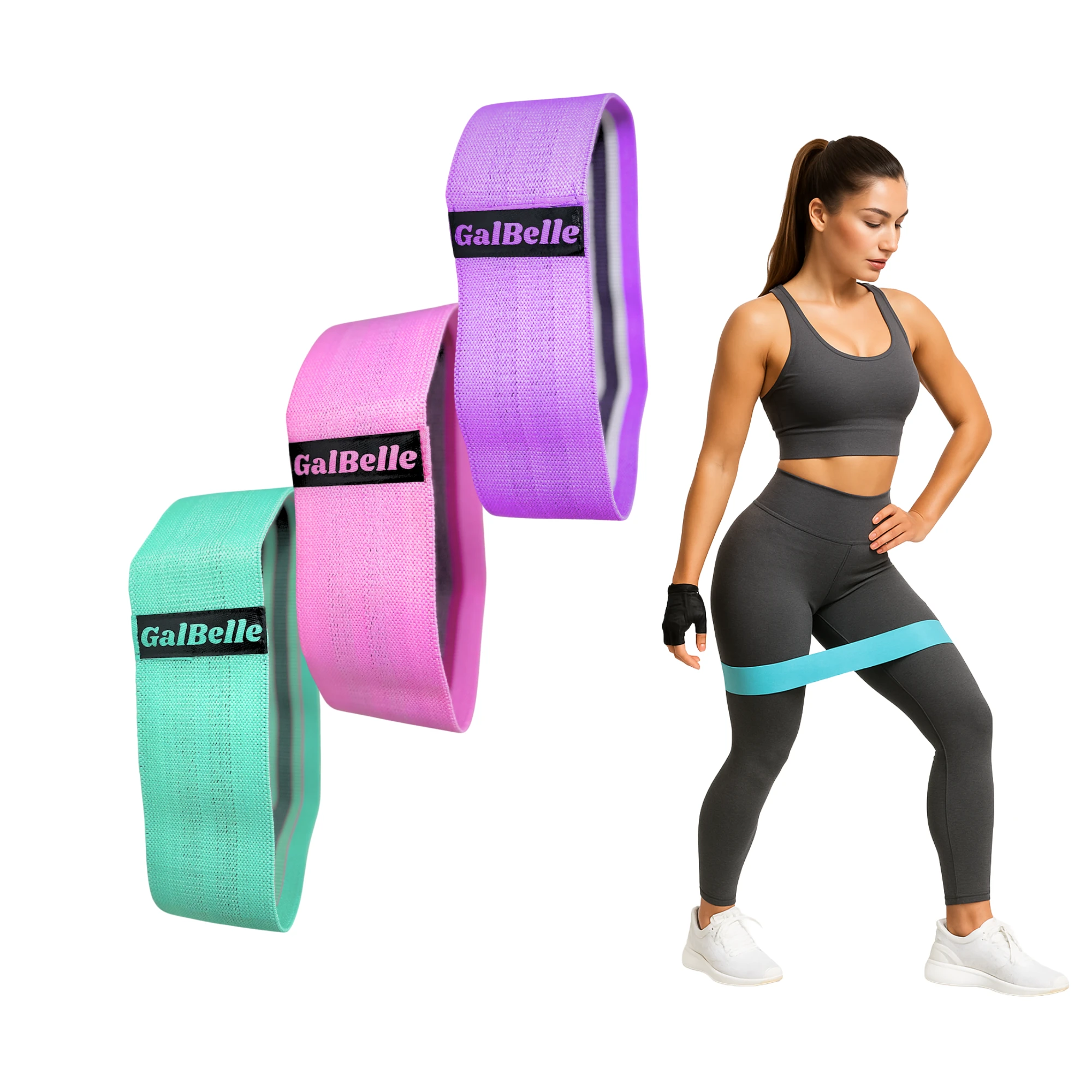 GalBelle - Fabric Resistance band