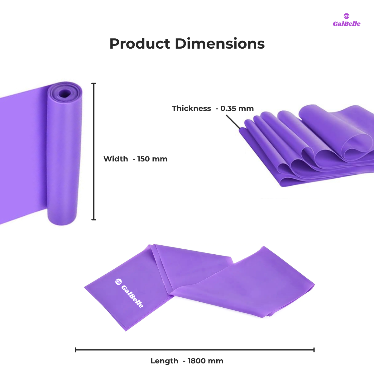 Thera Resistance Band for Women Exericse at Home