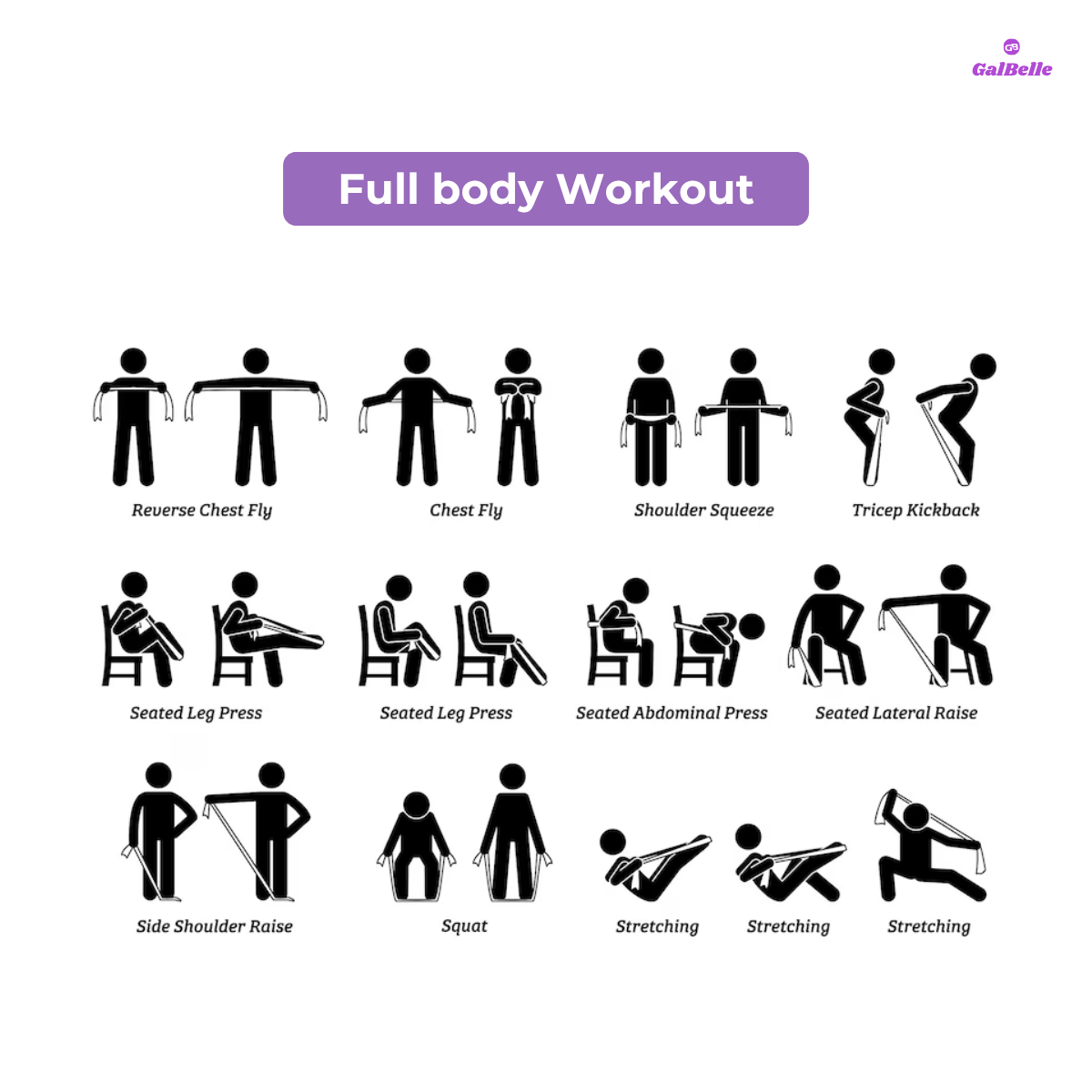 Thera Resistance Band for Women Exericse at Home